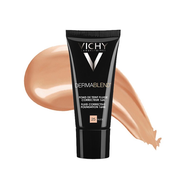 Vichy Dermablend Fond De Teint Fluide Correcteur Nude Ml Fdt Nude