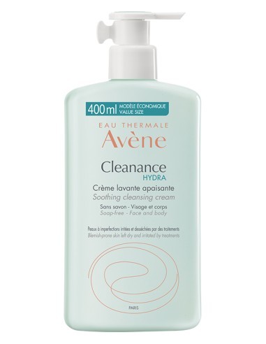 AVENE CLEANANCE HYDRA CREME LAVANTE APAISANTE 400ml