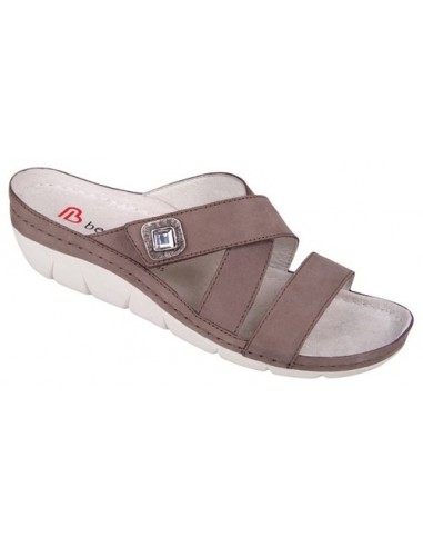 BERKEMANN ANIKO 01321-980 ANATOMIC SLIPPER COLOUR GRAU NUBUK