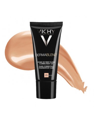 VICHY DERMABLEND FOND DE TEINT FLUIDE CORRECTEUR Nude 25 30ml