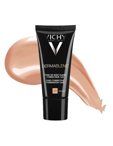 VICHY DERMABLEND FOND DE TEINT FLUIDE CORRECTEUR VANILLA 20 30ml