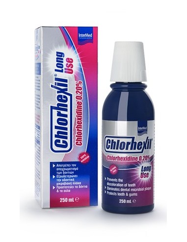 CHLORHEXIL LONG USE 0.20% ΣΤΟΜΑΤΙΚΟ ΔΙΑΛΥΜΑ 250ml