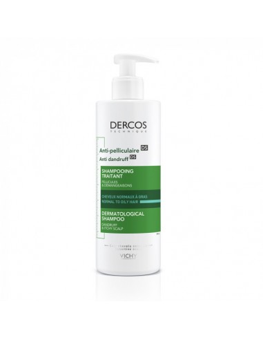 VICHY DERCOS ANTIPELLICULAIRE SHAMPOO ΠΙΤΥΡΙΔΑ-ΚΑΝΟΝΙΚΑ/ΛΙΠΑΡΑ 390ml