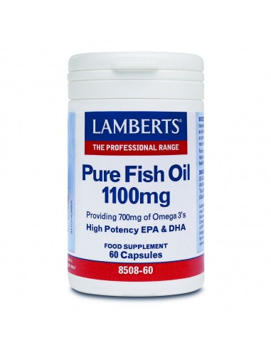 LAMBERTS PURE FISH OIL-1100mg(EPA) 60caps