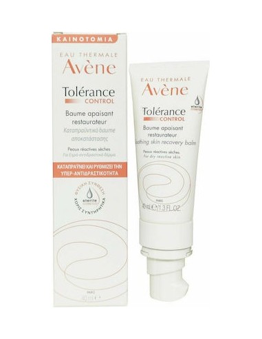 AVENE TOLERANCE CONTROL BAUME ΚΑΤΑΠΡΑΫΝΤΙΚΟ BAUME ΠΡΟΣΩΠΟΥ 40ml