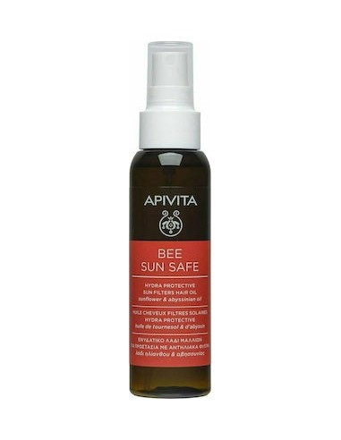 APIVITA BEE SUN SAFE HYDRA PROTECTION HAIR OIL 100ml