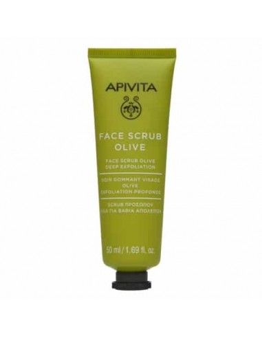 APIVITA FACE SCRUB WITH OLIVE 50ml