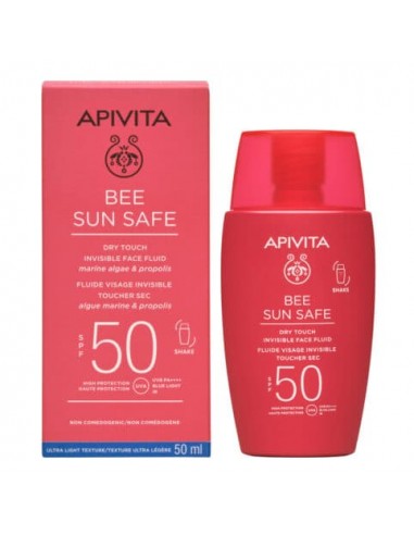 APIVITA BEE SUN SAFE DRY TOUCH FLUID SPF50 100ml