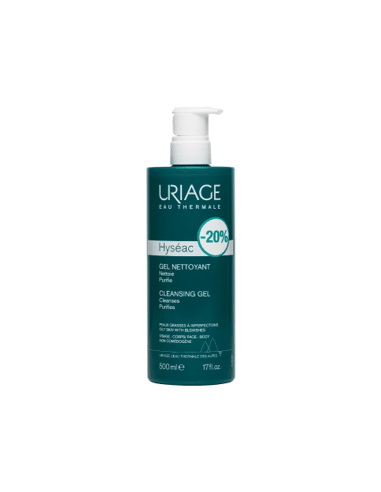 URIAGE PROMO HYSEAC GEL NETTOYANT 500ML -20%