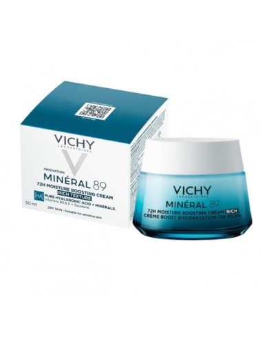 VICHY MINERAL 89 BOOSTING CREAM RICH 50ml