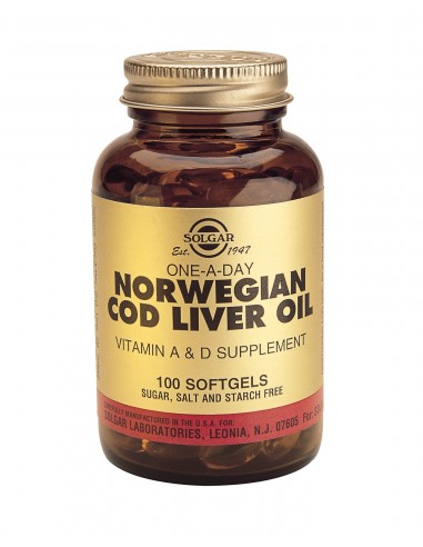 SOLGAR COD LIVER OIL NORWEGIAN