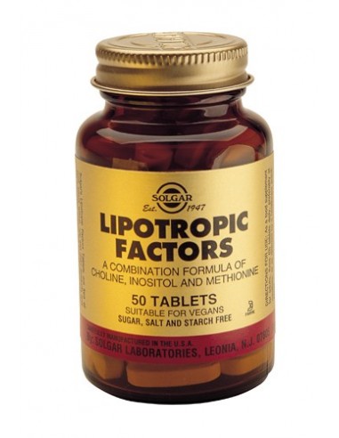 SOLGAR LIPOTROPIC FACTORS 