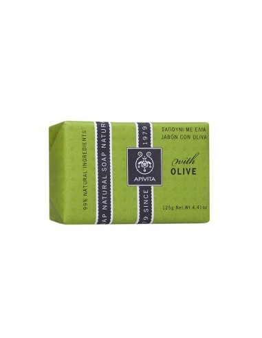 APIVITA NATURAL SOAP OLIVE 100gr