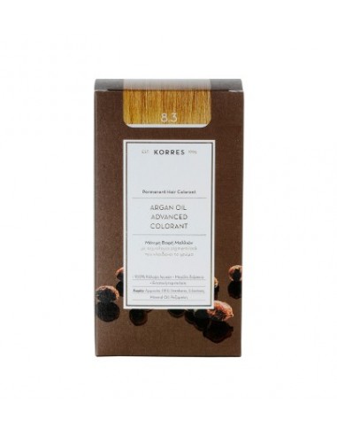 KORRES ARGAN OIL ADVANCED COLORANT 8.3 LIGHT BLONDE 50ml