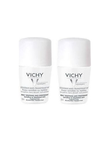 VICHY DEO BILLE SENSITIVE SKIN 2X50ml -50% ΣΤΟ 2ο ΠΡΟΪΟΝ