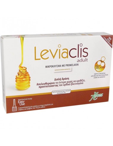 ABOCA LEVIACLIIS  ADULT ΜΙΚΡΟΚΛΥΣΜΑΤΑ ΜΕ PROMELAXIN 6x10gr 