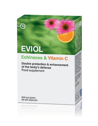 EVIOL ECHINACEA & VITAMIN C 30caps